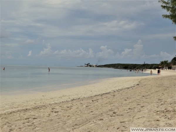 On Coco Cay Beach, Bahamas Sa Coco Cay Beach, Bahamas