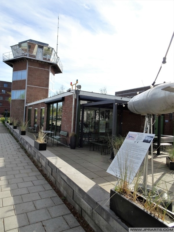 De Verkeerstoren Ypenburg in Nootdorp, The Netherlands (Control Tower of the former Airport Ypenburg) De Verkeerstoren Ypenburg in Nootdorp, The Netherlands