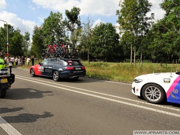 Support Car of the Ineos Grenadiers World Team during the Vuelta 2022 Voiture de Soutien de l'équipe Ineos Grenadiers World pendant la Vuelta 2022