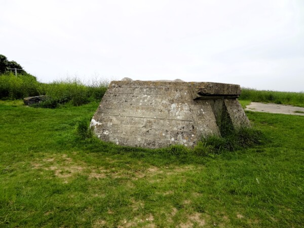 Remains of German Defences in Arromanches (Normandy, France)